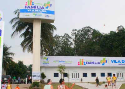 População de Vila de Cava recebe Clínica da Família 24h em clima de festa