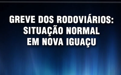 A greve na Baixada atingiu apenas 5% da frota de ônibus da cidade
