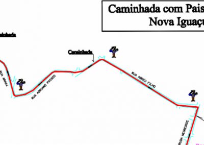 Nova Iguaçu interdita ruas em Austin para o evento Caminhada Com Alunos e Pais, no sábado (19)