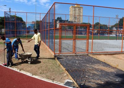 Vila Olímpica está com 90% das obras concluídas e deve ser inaugurada em dois meses