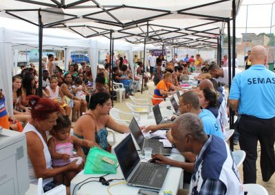 Mutirão de serviços durante mais uma edição do ‘Prefeitura Presente’