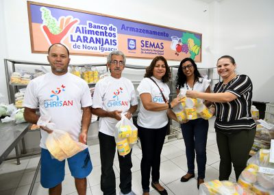 Banco de Alimentos fecha parceria com a CEASA