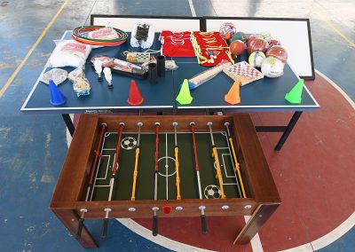Escolas da rede municipal começam a receber novos materiais esportivos