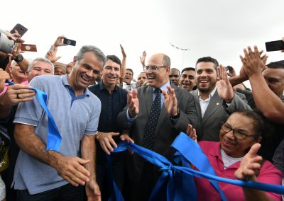 Viaduto dos Imigrantes é inaugurado com emoção