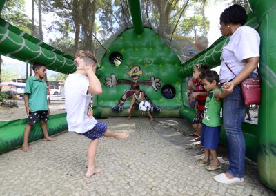 Parque Natural Municipal de Nova Iguaçu recebe edição do Dia do Brincar