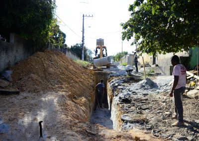 Ruas da Cerâmica recebem obras de infraestrutura