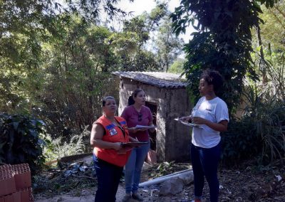 Defesa Civil faz simulado de emergência em Vila de Cava