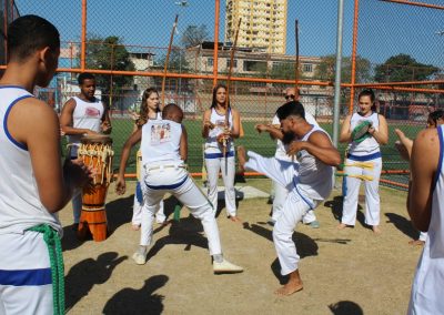 Vila Olímpica de Nova Iguaçu oferece aulas de capoeira