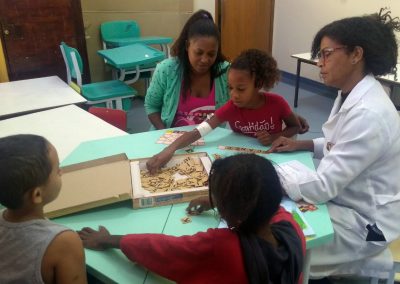 Crianças internadas no HGNI mantém rotina de estudos