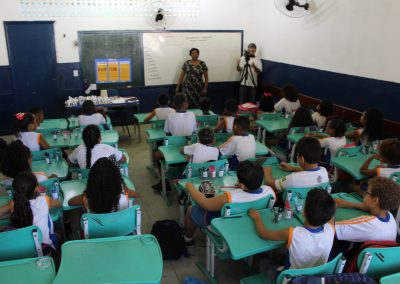 Escola Walfredo da Silva Lessa retoma as aulas após chuva de granizo em Nova Iguaçu