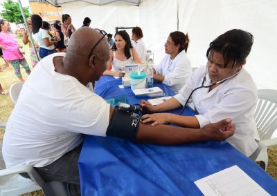 Campo do Cacuia recebe ações de saúde e assistência do ‘Prefeitura Presente’