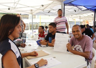 Morador de Austin sai do “Prefeitura Presente” com entrevista de emprego agendada