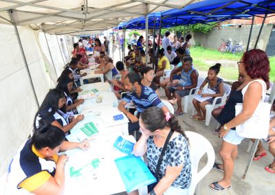 Jardim Palmares, em Nova Iguaçu, recebe serviços do “Prefeitura Presente”