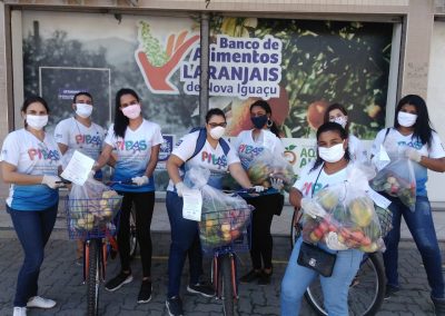 Prefeitura de Nova Iguaçu entrega cestas de alimentos para famílias acompanhadas pelos programas PIPAS e Mamãe Presente
