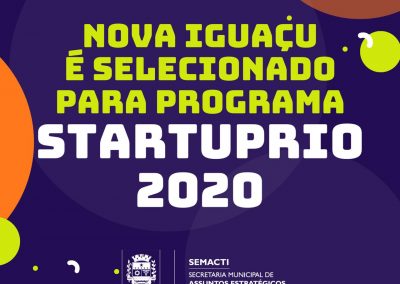 Nova Iguaçu é selecionado para Programa StartupRio 2020