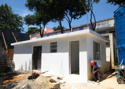 Obras de infraestrutura no HGNI e Maternidade Mariana Bulhões continuam avançando
