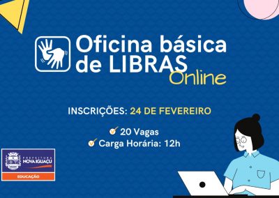 Nova Iguaçu terá Oficina de Libras para Profissionais da Educação