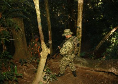 Operação da Prefeitura de Nova Iguaçu apreende materiais de caça na Serra do Vulcão