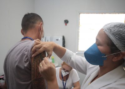 Nova Iguaçu segue imunizando contra a Covid-19 pessoas acima de 12 anos nesta quinta-feira (11)