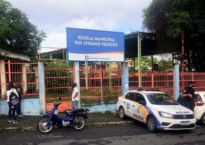 Ronda escolar para garantir mais segurança de alunos e professores em Nova Iguaçu