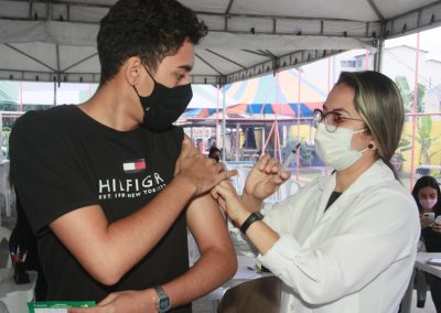 Nova Iguaçu vacina contra a Covid-19 pessoas acima dos 12 anos nesta quarta-feira (03)