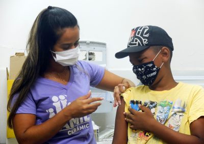 Nesta quarta-feira (02) crianças de 8 anos serão vacinadas contra COVID-19 em Nova Iguaçu