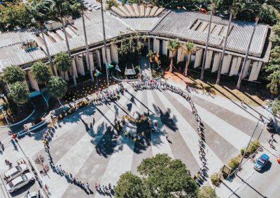 Campanha por direitos da criança e do adolescente começa com caminhada e ações nas unidades de saúde de Nova Iguaçu