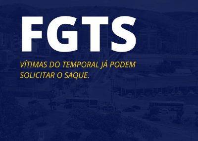 Com a liberação do aplicativo da Caixa para saque do FGTS, Prefeitura auxiliará cidadãos no processo de solicitação