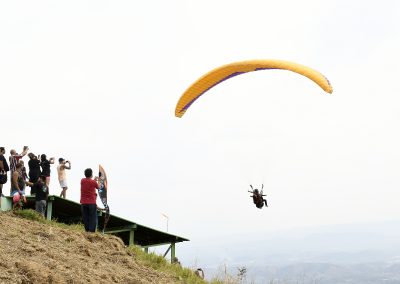 Nova rampa de voo livre da Serra do Vulcão, em Nova Iguaçu, é inaugurada