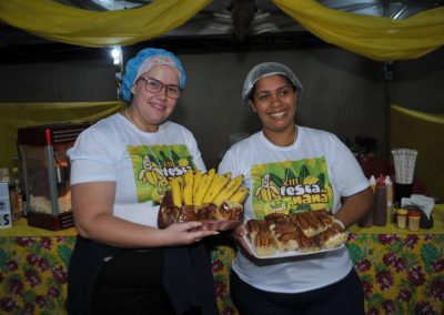 Comidas típicas e muita música marcam o primeiro dia da Festa da Banana