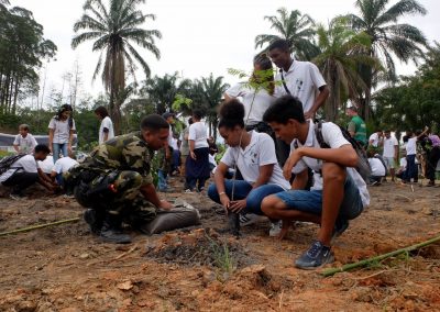 Área de Proteção Ambiental de Nova Iguaçu ganha 125 novas mudas de árvores nativas da Mata Atlântica