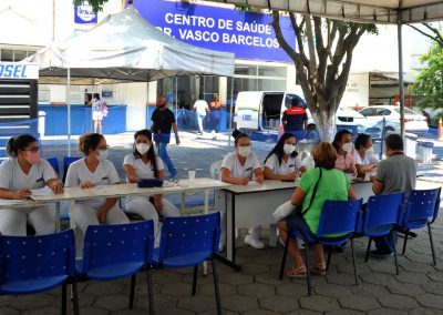 Não haverá vacinação contra a Covid-19 no Centro de Saúde Vasco Barcelos neste sábado (1º)