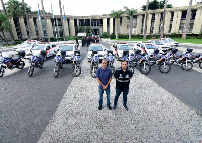 Patrulhamento do Nova Iguaçu mais Seguro nas ruas de Nova Iguaçu ganha reforço de 11 motocicletas