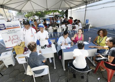 Nova Iguaçu promove ação de prevenção e combate à hipertensão arterial