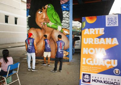 Projeto “Arte Urbana” colore as ruas de Nova Iguaçu