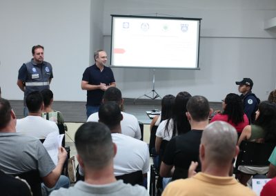 Novos agentes da Guarda Municipal de Nova Iguaçu iniciam curso de formação