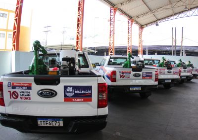 Nova Iguaçu ganha frota nova de carros fumacê para o combate ao Aedes Aegypti