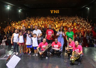 Alunos da rede municipal de Nova Iguaçu participam de concerto didático com a Orquestra Sinfônica Brasileira