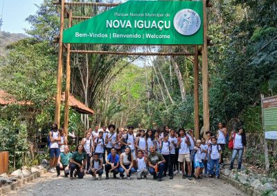 Parque Natural Municipal de Nova Iguaçu realiza mutirão de limpeza em comemoração ao Dia Mundial da Água