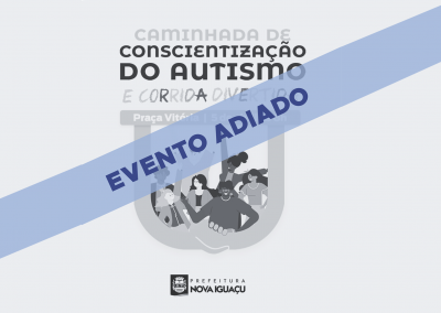 Prefeitura de Nova Iguaçu adia evento de conscientização sobre o autismo devido a previsão de chuva forte