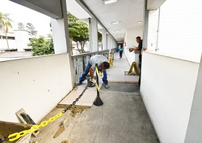 Hospital Geral de Nova Iguaçu segue passando por obras em sua infraestrutura