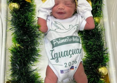 Liz Antonela é a primeira bebê de Nova Iguaçu em 2026
