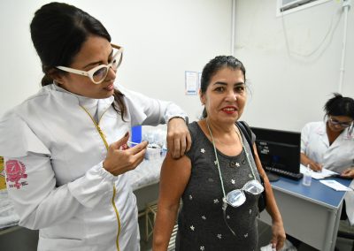 Nova Iguaçu vacina mais de 4,5 mil pessoas contra a gripe no Dia D