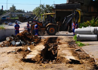 CODENI recupera rede de esgoto danificada pela Ecovias Rio Minas durante obras na Via Dutra