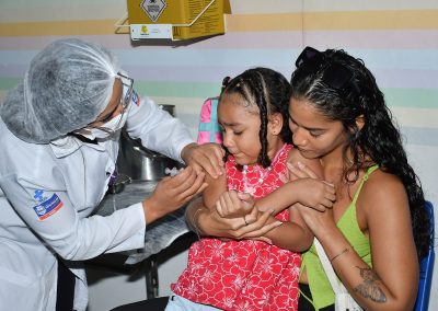 Nova Iguaçu reforça vacinação contra o sarampo durante Campanha de Multivacinação