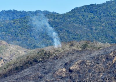 Incêndio na Serra do Vulcão é controlado após mais de 11 horas de combate