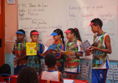 Projetos de leitura transformam aprendizagem de alunos da rede municipal de Nova Iguaçu