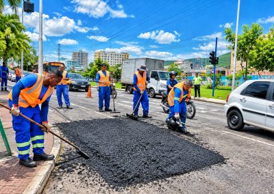 Prefeitura de Nova Iguaçu intensifica operação tapa-buraco após período de chuvas