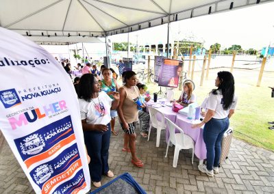Prefeitura de Nova Iguaçu leva exames e serviços gratuitos ao Jardim Paraíso